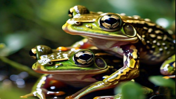 Female Frogs Pretending To Be Dead To Escape Mating