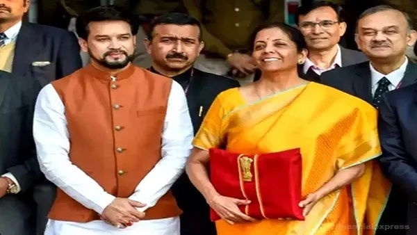 Nirmala sitharaman saree