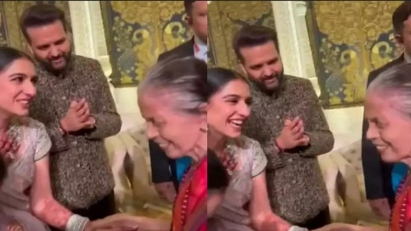 Radhika Merchant And Anant Ambani Greet Owner Of Mysore Cafe