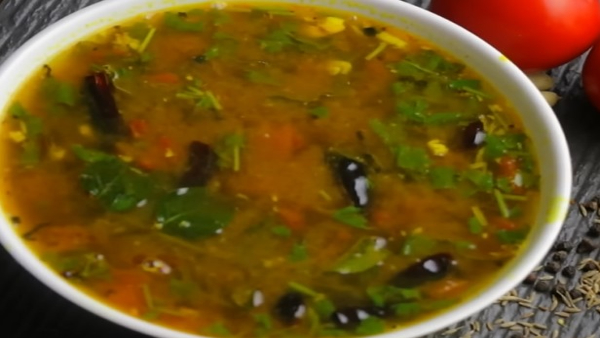 How To Make Rasam In Easy Way Recipe At Home In Kannada