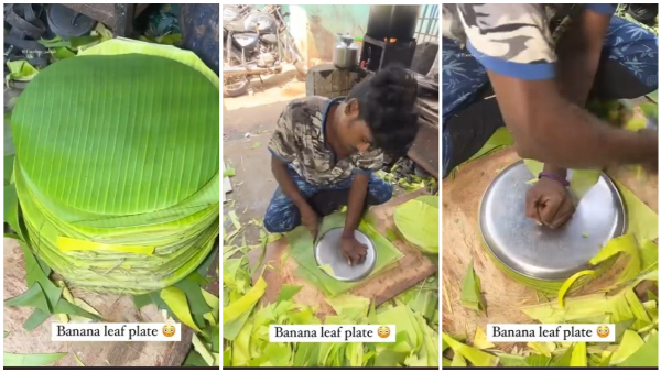 Have You Seen The Banana Leaf Plate Did You Know How To Make It