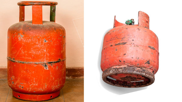 Kitchen Hack How To Get Rid Of LPG Cylinder Stains From Floor