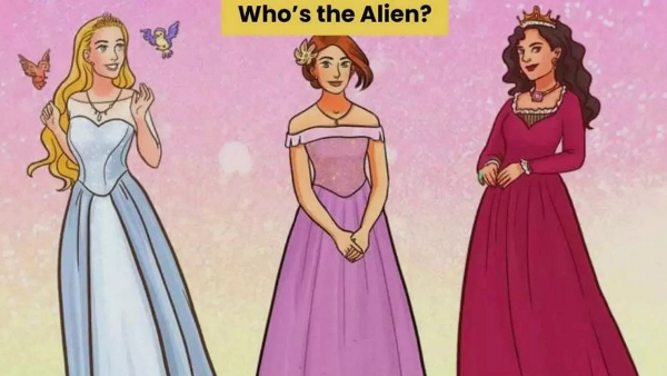 Brain Teaser Find Alien From These Three Young Girls