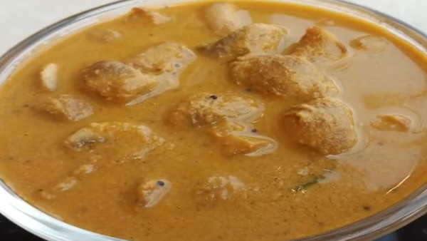 How To Make Mashroom Curry Recipe At Home In Kannada