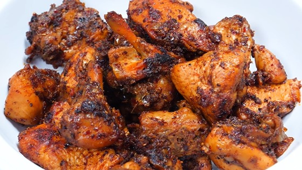 How To Make Restaurant Chicken Fry Recipe At Home In Kannada