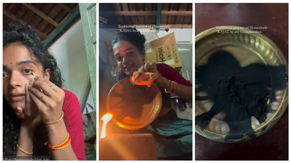 Traditional Method of Preparing Kajal At Home Video Gone Viral Traditional Method of Preparing Kajal At Home Video Gone Viral