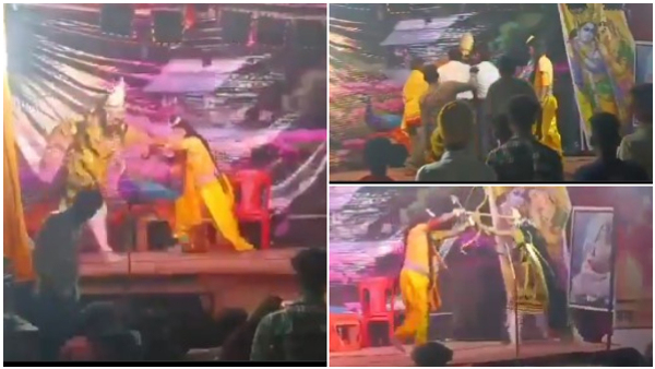 Ravana Beat Rama On Stage Video Gone Viral