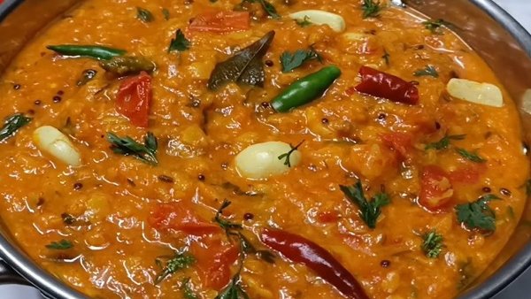 How To Make Andra Style Tomato Pappu At Home In Kannada