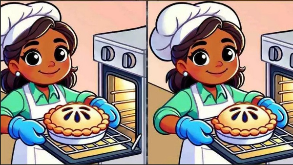 Brain Teaser Spot All 3 Differences in 13 Seconds