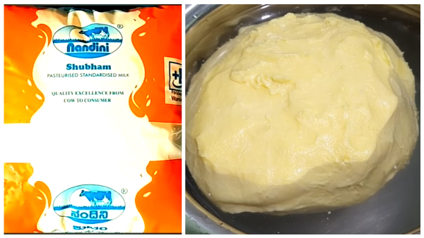 How Extract Butter Using Normal Pack Of Milk