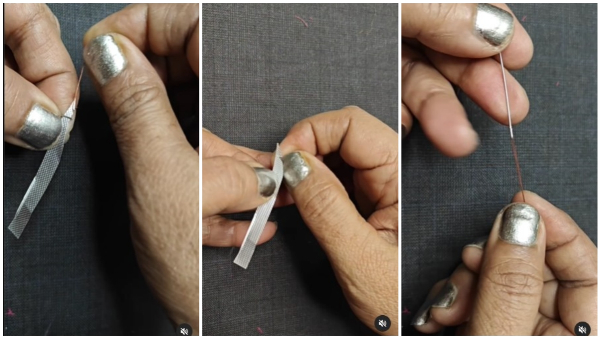 Easy Way For Needle Threading How To Make It In A Minute
