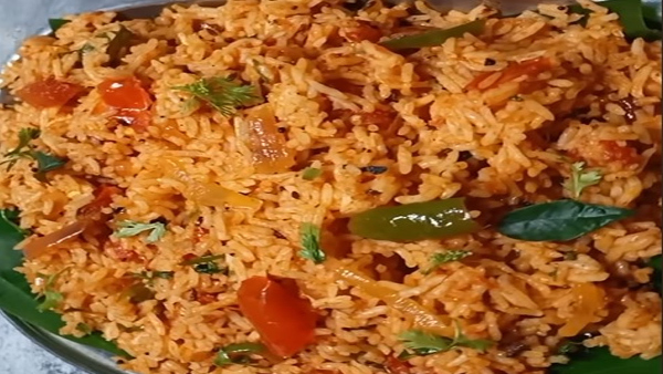 How To Make Tomato Palav Rice At Home