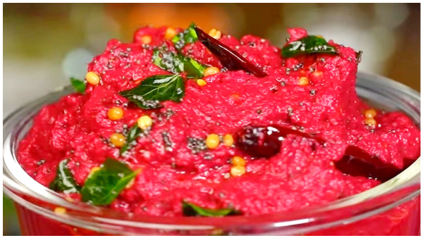 How To Make Beetroot Chutney At Home For Breakfast