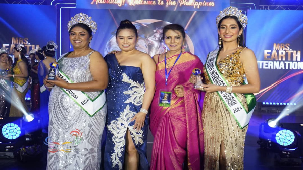 Udupi Doctor Ballal Crowned Mrs Earth International Tourism