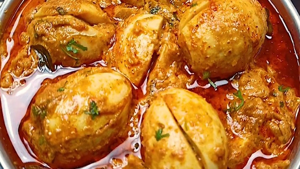 How To Make Egg Masala Fry Like Hotel At Home In Kannada