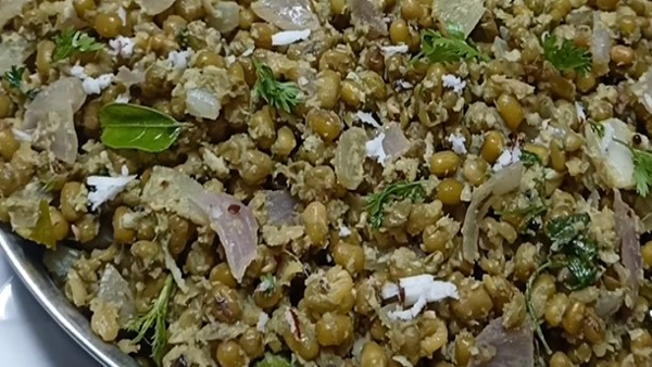 How To Make Green Gram Palya At Home In Kannada