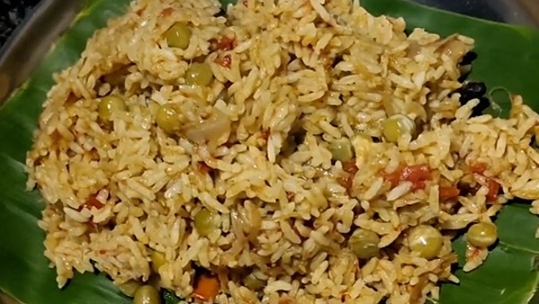 How To Make Hotel Style Palav Without Vegetables At Home In Kannada