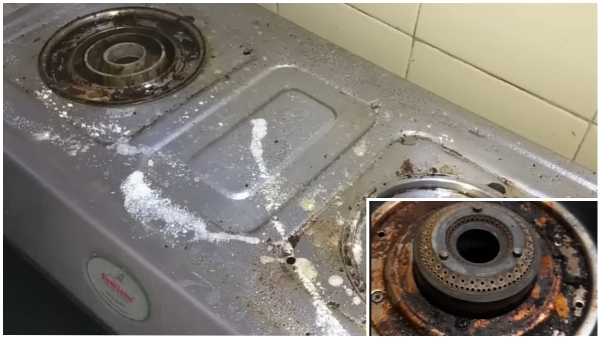 Kitchen Hacks How To Clean Gas Stove Within A Minutes