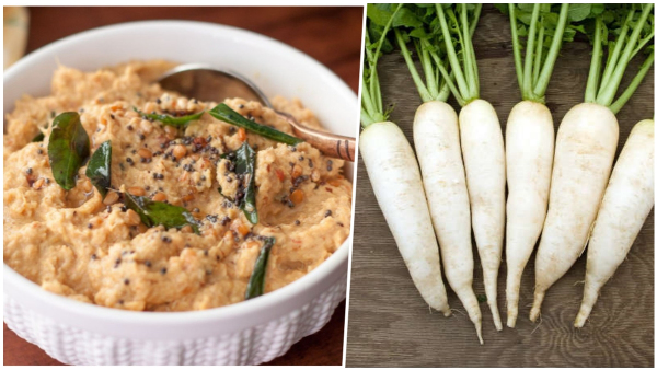 How To Make Radish Chutney For Breakfast At Home In kannada