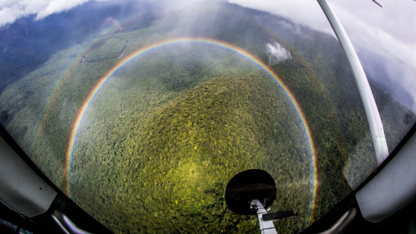 Unlocking The Secrets Of Rainbows What They Look Like From The Sky