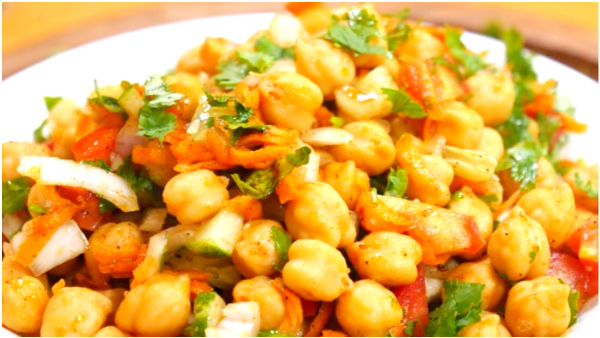 How To Make Chana Masala Salad At Home In Kannada