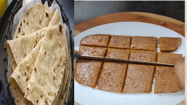 How To prepare chapati barfi
