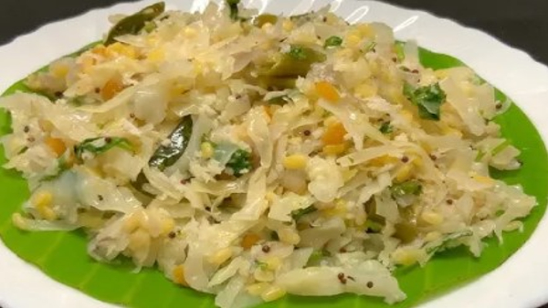 How To Make Marriage Style Cabbage Palya At Home In Kannada