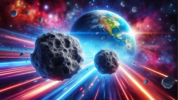 Asteroid Alert 2 Space Rocks to Make Close Approach to Earth Today - Timing Revealed