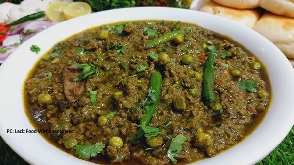 green kheema recipe