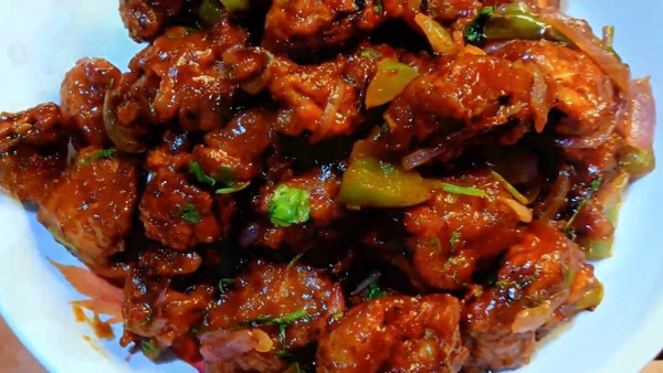 How To Make Mushroom Manchurian For Snacks At Home In Kannada