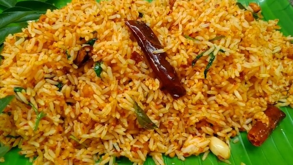 How To Make Oggarane Rice For Breakfast At Home In Kannada