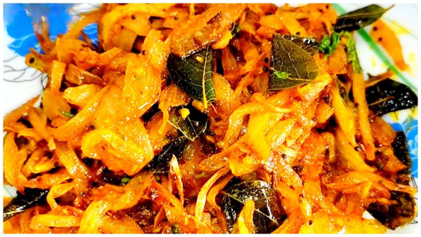 How To Make Onion Palya Within 3 Minutes At Home In Kannada