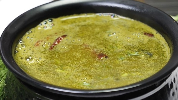 How To Make Dill Leaves Rasam At Home In Kannada