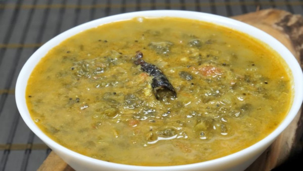 How To Make Fenugreek Leaves Sambar At Home In Kannada