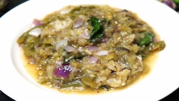 How To Make Green Tomato Gojju For Breakfast At Home In Kannada