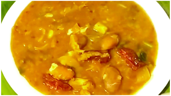 How To Make Jackfruit Seeds Sambar At Home In Kannada