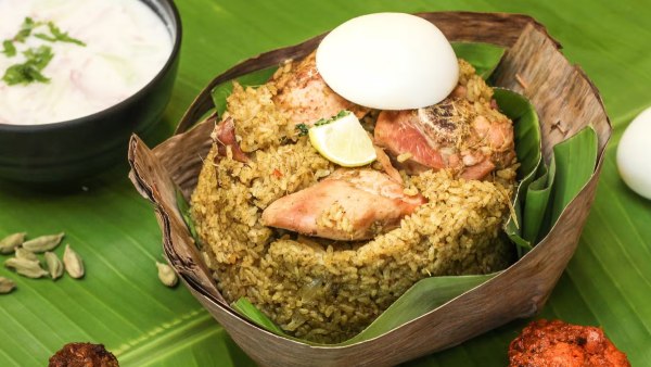 Bengaluru nati style Donne Biryani