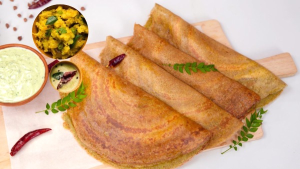 Crispy Kala Chana Dosa