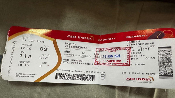 Miracle on Flight Man Survives Jumping from Seat 11A in Air India Crash