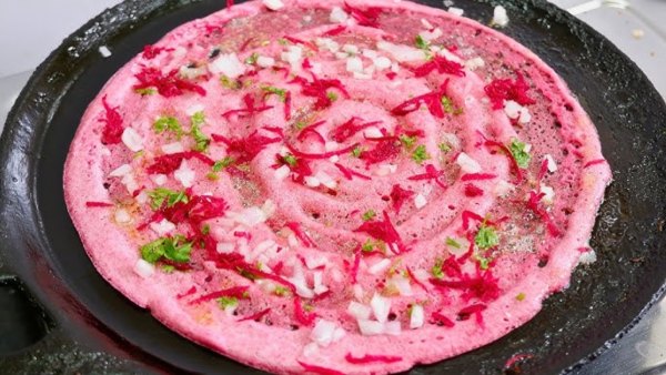 How To Make Beetroot Dosa