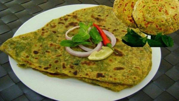 Pudina Paratha