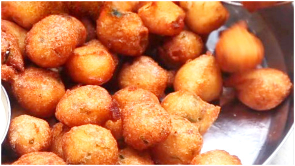 How To Make Rice Bonda Using Leftover Rice Recipe In Kannada