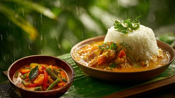 5 monsoon special south indian veg lunch