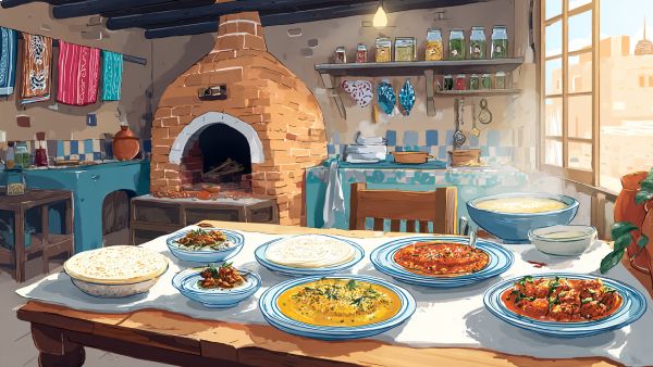 8 traditional dishes