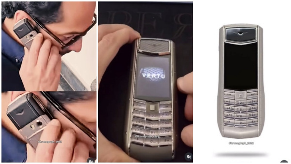 Actor Fahadh Faasil Was Spotted Using Luxury Keypad Phone Worth Lakh Rupees