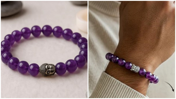 Need Spiritual Strength Here s An Amethyst Stone Bracelet