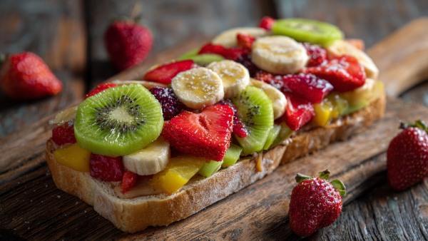 Fruit Salad Sandwich
