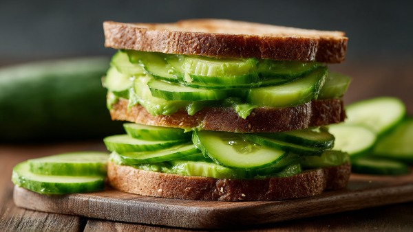 High-Protein Cucumber Sandwich