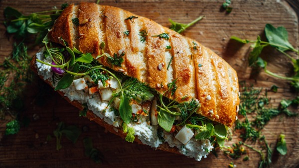 How To Make Hung Curd Sandwich