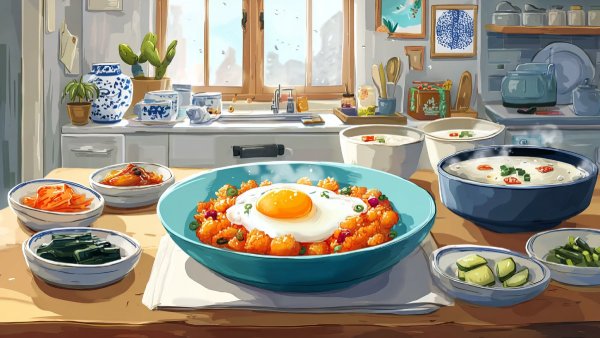 Korean breakfast Korean breakfast